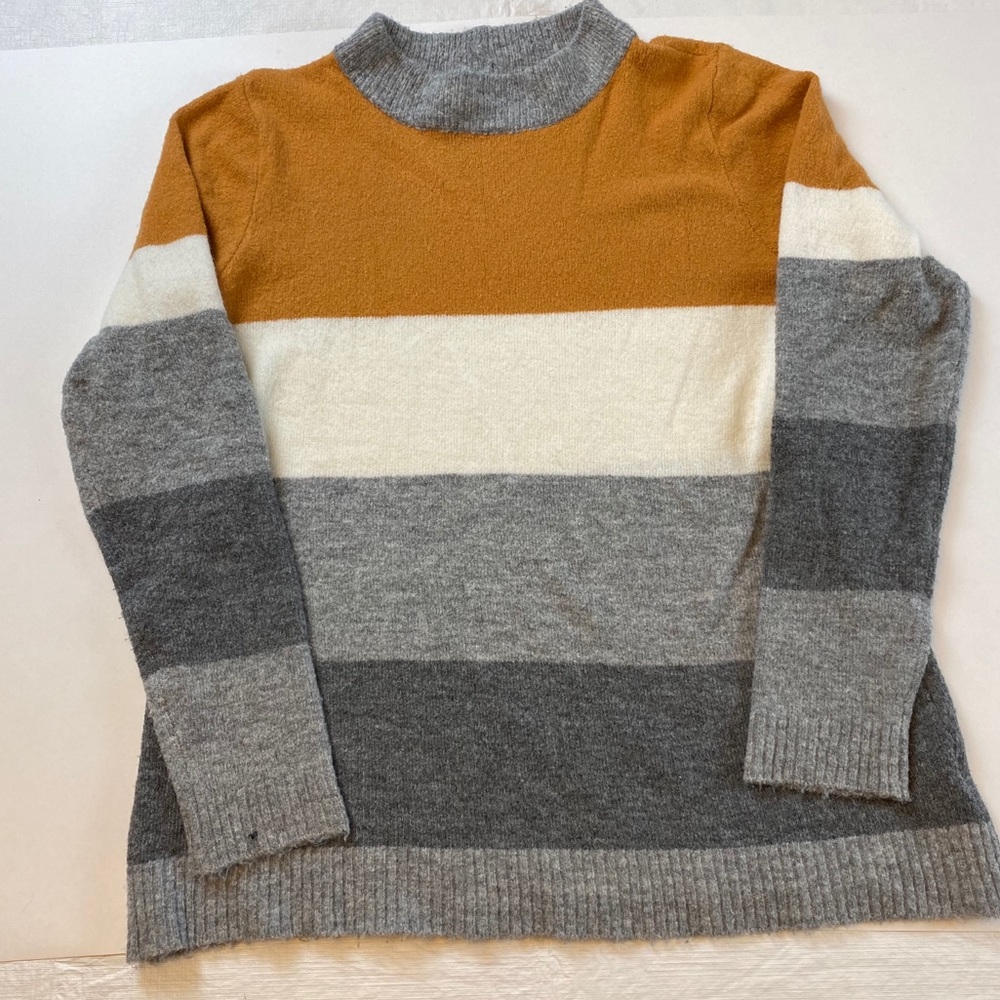 Bohme Sweater Color Block Style Size Large
